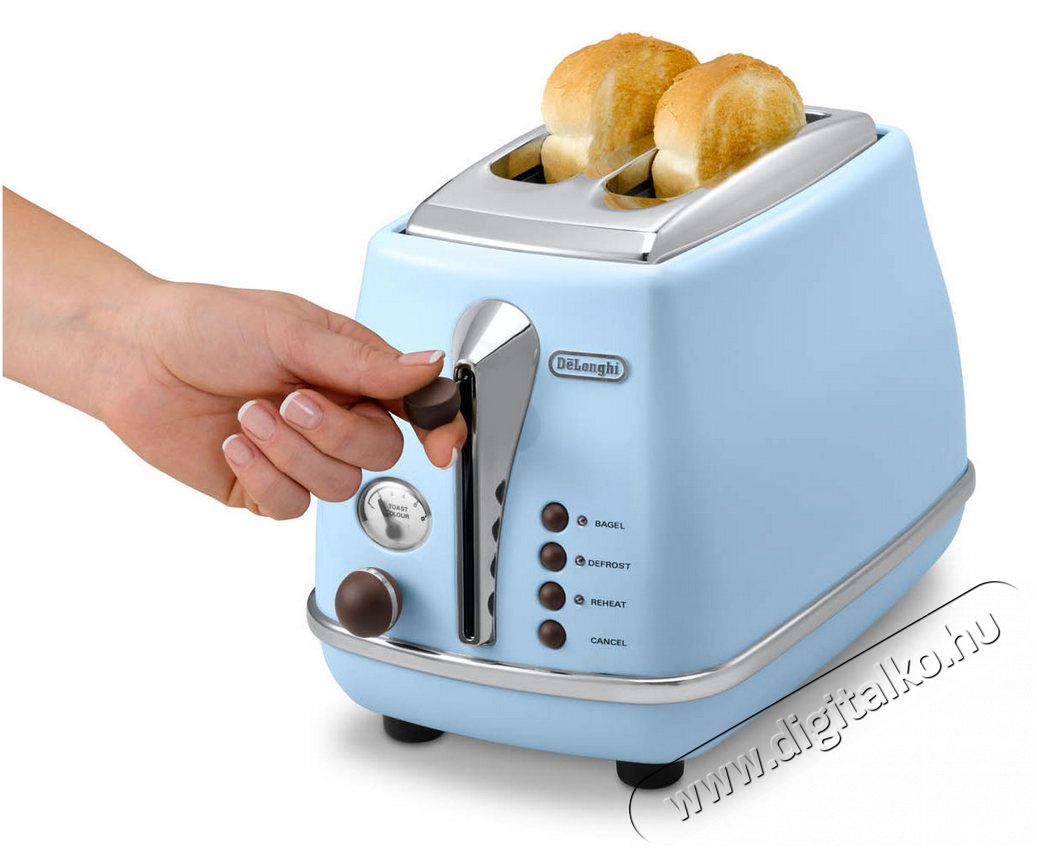 Delonghi CTOV 2103 AZ Icona Vintage keny&eacute;rpir&iacute;t&oacute; Konyhai term&eacute;kek - Konyhai kisg&eacute;p (s&uuml;t&eacute;s / főz&eacute;s / hűt&eacute;s / &eacute;telk&eacute;sz&iacute;t&eacute;s) - Keny&eacute;rpir&iacute;t&oacute; - 347474