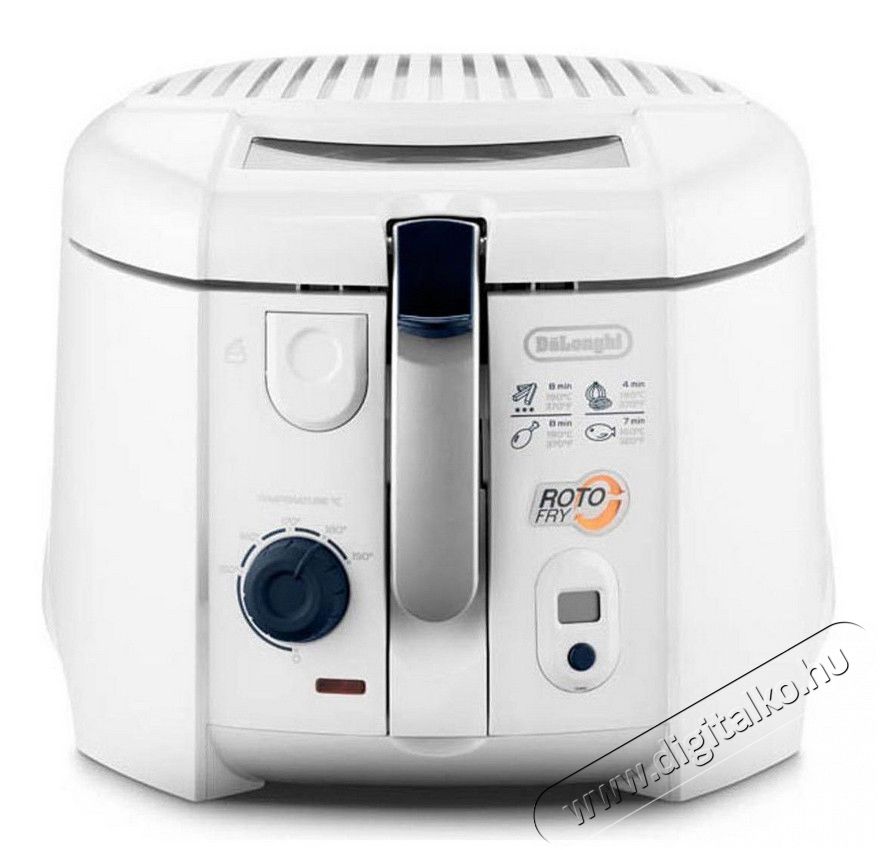 Delonghi F28533.W RotoFry olajs&uuml;tő Konyhai term&eacute;kek - Konyhai kisg&eacute;p (s&uuml;t&eacute;s / főz&eacute;s / hűt&eacute;s / &eacute;telk&eacute;sz&iacute;t&eacute;s) - Olajs&uuml;tő - 306544