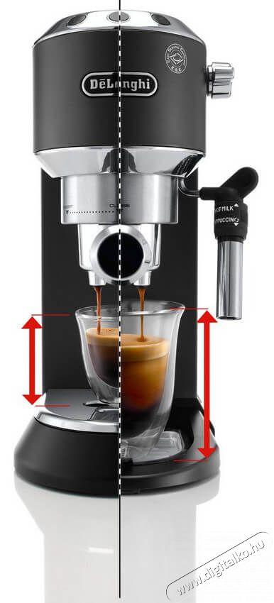 Delonghi Dedica Style EC 685.BK k&aacute;v&eacute;főző Konyhai term&eacute;kek - K&aacute;v&eacute;főző / k&aacute;v&eacute;&ouml;rlő / kieg&eacute;sz&iacute;tő - Pressz&oacute; k&aacute;v&eacute;főző - 322299