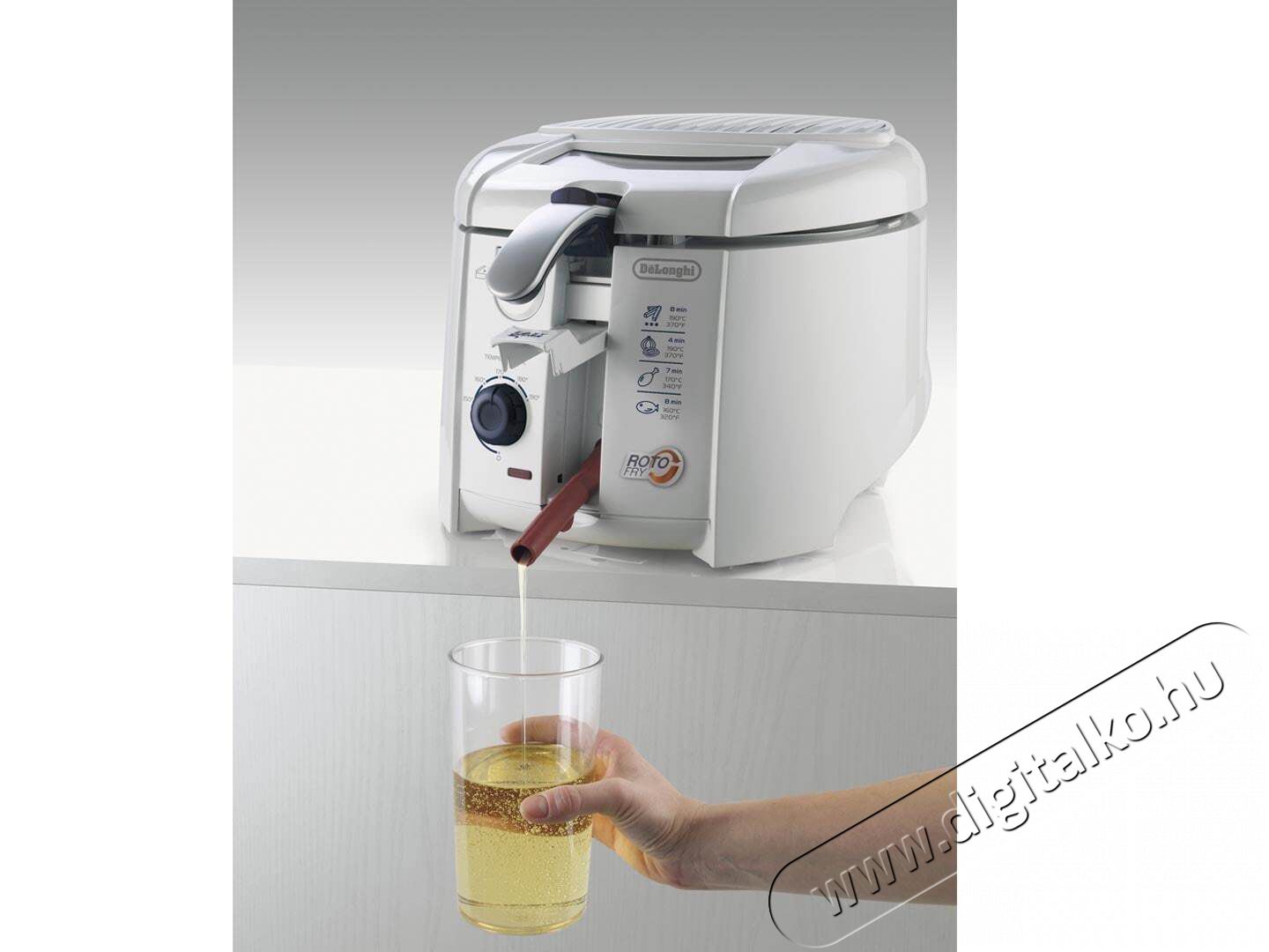 Delonghi F28311.W1 RotoFry olajs&uuml;tő Konyhai term&eacute;kek - Konyhai kisg&eacute;p (s&uuml;t&eacute;s / főz&eacute;s / hűt&eacute;s / &eacute;telk&eacute;sz&iacute;t&eacute;s) - Olajs&uuml;tő - 289914