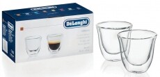 Delonghi DBWALLESP 2db Espresso &uuml;vegpoh&aacute;r (60 ml) Konyhai term&eacute;kek - K&aacute;v&eacute;főző / k&aacute;v&eacute;&ouml;rlő / kieg&eacute;sz&iacute;tő - K&aacute;v&eacute;s poh&aacute;r / cs&eacute;sze - 303019