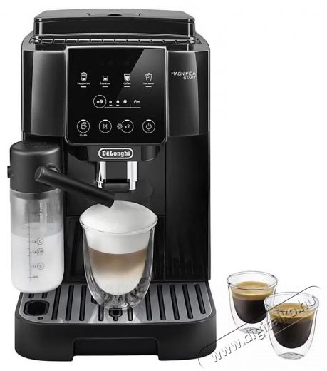 Delonghi ECAM 220.60.B Automata k&aacute;v&eacute;főző, tejhabos&iacute;t&oacute; funkci&oacute;, 15 bar, 1.8 L, 1450W, Fekete Konyhai term&eacute;kek - K&aacute;v&eacute;főző / k&aacute;v&eacute;&ouml;rlő / kieg&eacute;sz&iacute;tő - Automata k&aacute;v&eacute;főző - 495707