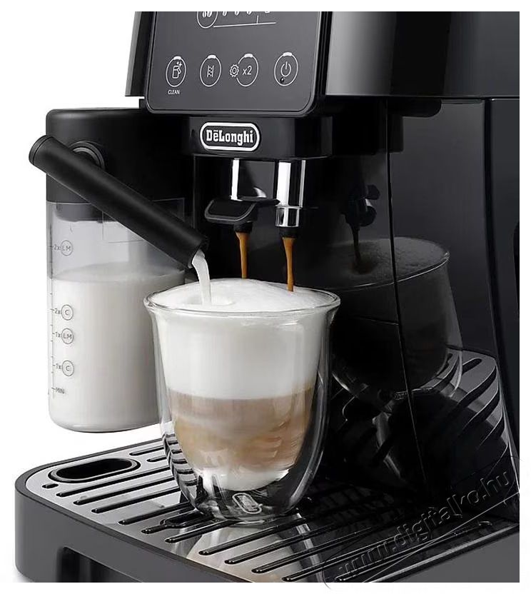 Delonghi ECAM 220.60.B Automata k&aacute;v&eacute;főző, tejhabos&iacute;t&oacute; funkci&oacute;, 15 bar, 1.8 L, 1450W, Fekete Konyhai term&eacute;kek - K&aacute;v&eacute;főző / k&aacute;v&eacute;&ouml;rlő / kieg&eacute;sz&iacute;tő - Automata k&aacute;v&eacute;főző - 495707