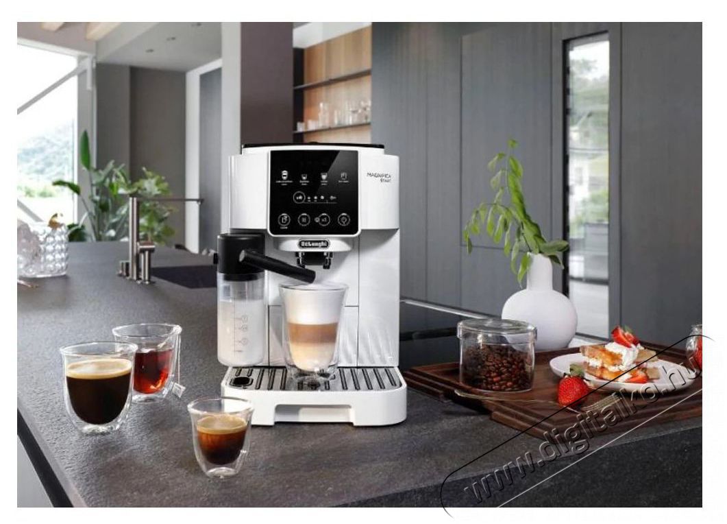 Delonghi ECAM 220.61.W Magnifica Start Automata k&aacute;v&eacute;főző Konyhai term&eacute;kek - K&aacute;v&eacute;főző / k&aacute;v&eacute;&ouml;rlő / kieg&eacute;sz&iacute;tő - Automata k&aacute;v&eacute;főző - 500791
