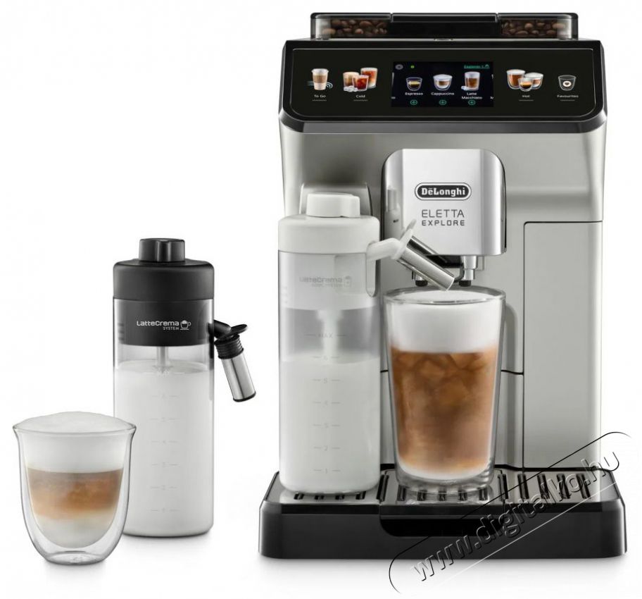 Delonghi Eletta Explore ECAM 450.55.S &Uacute;jdons&aacute;gok - &Uacute;j term&eacute;kek - 512658