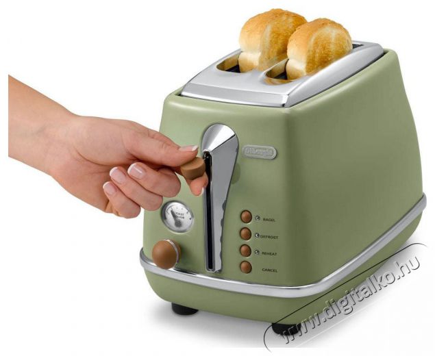 Delonghi Icona Vintage reggeliző kollekci&oacute; - z&ouml;ld (KBOV2001. GR & CTOV2103. GR) &Uacute;jdons&aacute;gok - &Uacute;j term&eacute;kek - 513061