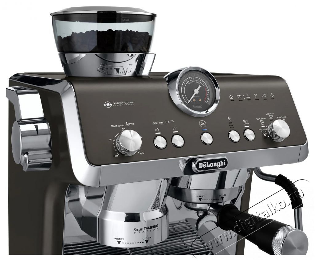 Delonghi La Specialista Opera EC9555.BK Konyhai term&eacute;kek - K&aacute;v&eacute;főző / k&aacute;v&eacute;&ouml;rlő / kieg&eacute;sz&iacute;tő - Pressz&oacute; k&aacute;v&eacute;főző - 512662