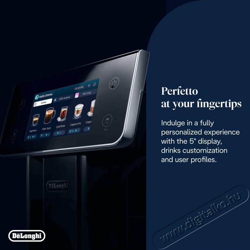 Delonghi Primadonna Aromatic ECAM630.75. TM &Uacute;jdons&aacute;gok - &Uacute;j term&eacute;kek - 512659
