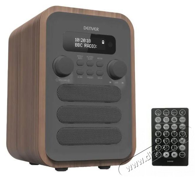 Denver DAB-48 GREY Audio-Video / Hifi / Multim&eacute;dia - R&aacute;di&oacute; / &oacute;r&aacute;s r&aacute;di&oacute; - Asztali r&aacute;di&oacute; - 524628