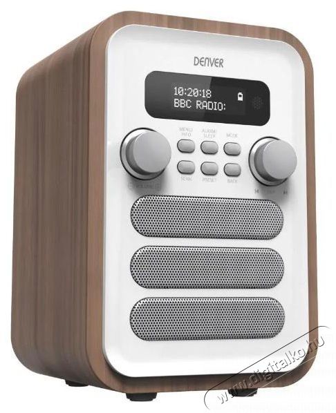 Denver DAB-48 WHITE Audio-Video / Hifi / Multim&eacute;dia - R&aacute;di&oacute; / &oacute;r&aacute;s r&aacute;di&oacute; - Asztali r&aacute;di&oacute; - 524627