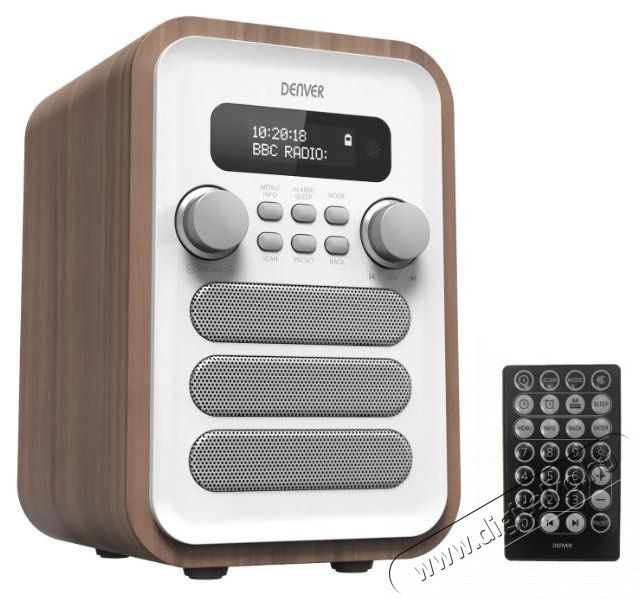 Denver DAB-48 WHITE Audio-Video / Hifi / Multim&eacute;dia - R&aacute;di&oacute; / &oacute;r&aacute;s r&aacute;di&oacute; - Asztali r&aacute;di&oacute; - 524627