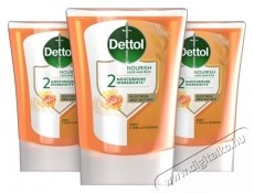 Dettol &Eacute;rint&eacute;s n&eacute;lk&uuml;li k&eacute;zmos&oacute; k&eacute;sz&uuml;l&eacute;k ut&aacute;nt&ouml;ltő - M&eacute;z &eacute;s van&iacute;lia, 3x 250 ml H&aacute;ztart&aacute;s / Otthon / K&uuml;lt&eacute;r - F&uuml;rdőszoba / wc - Foly&eacute;kony szappan - 537766