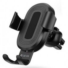 Devia ST329906 V.2 10W szellőzőrácsba illeszthető vezeték nélküli autós gyorstöltő és tartó Mobil / Kommunikáció / Smart - Mobiltelefon kiegészítő / tok - Hálózati-, autós töltő - 369228