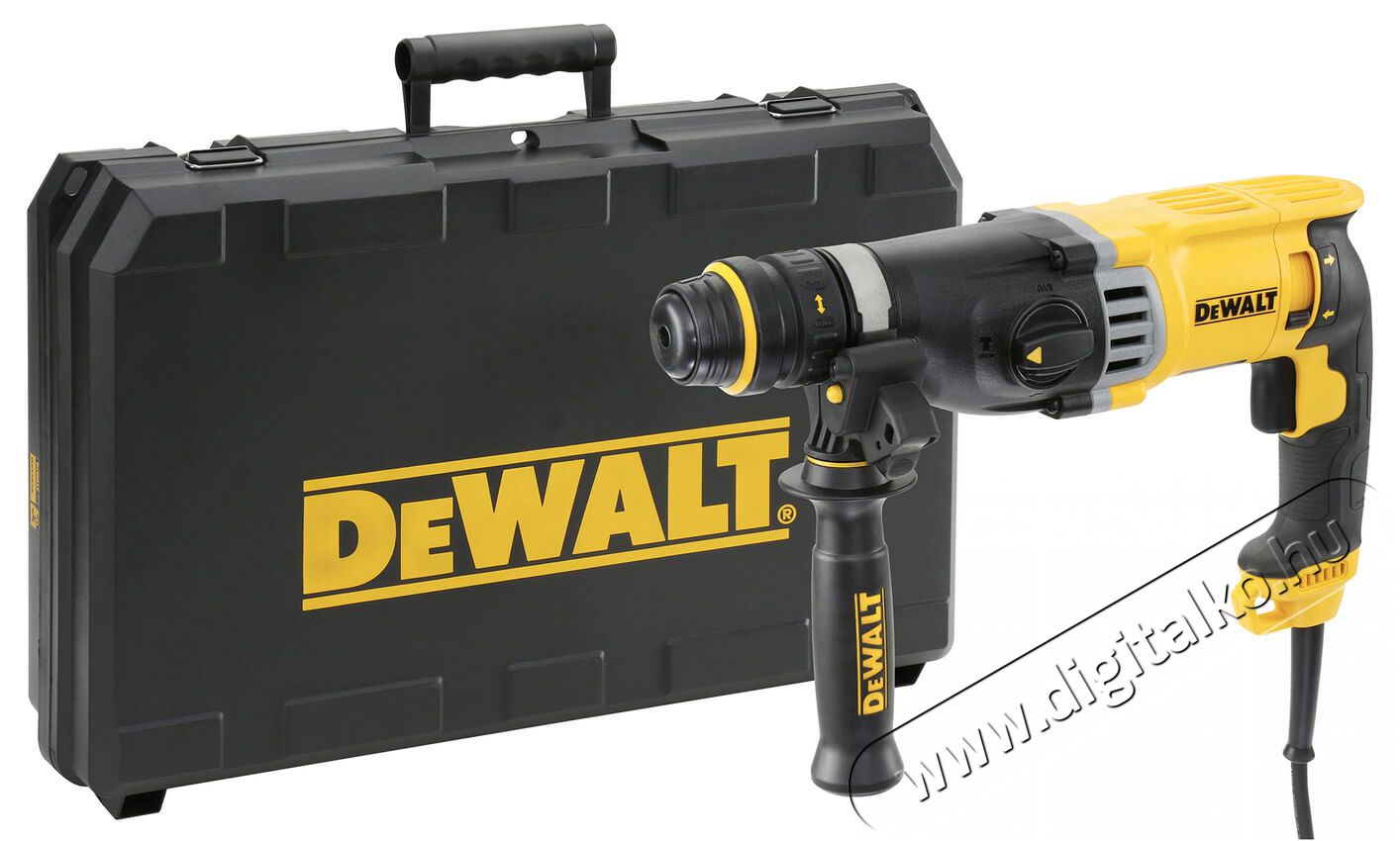 DeWalt D25144KQS F&uacute;r&oacute;-v&eacute;sőkalap&aacute;cs kofferban H&aacute;ztart&aacute;s / Otthon / K&uuml;lt&eacute;r - Szersz&aacute;m - F&uacute;r&oacute; / f&uacute;r&oacute;kalap&aacute;cs - 365272