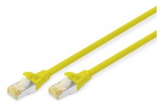 DIGITUS CAT6A S-FTP LSZH 1m sárga patch kábel Iroda és számítástechnika - Számítógép tartozék - Hálózati kábel - 392800