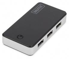 DIGITUS 4 portos USB 3.0 hub (344944) Iroda és számítástechnika - Számítógép tartozék - USB kábel - 393685