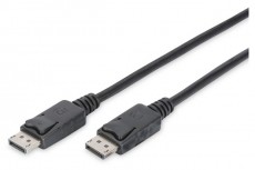 DIGITUS Display port apa -> display port apa 2m kábel Tv kiegészítők - Kábel / csatlakozó - Mini DisplayPort kábel - 393650