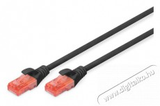 DIGITUS CAT6 U/UTP LSZH 10m fekete patch k&aacute;bel Tv kieg&eacute;sz&iacute;tők - K&aacute;bel / csatlakoz&oacute; - USB k&aacute;bel - 407651