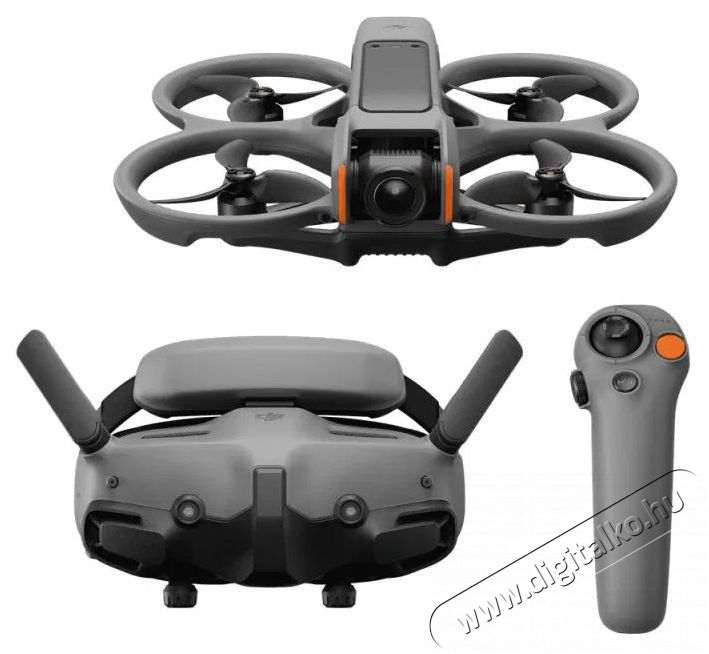 DJI Avata 2 Fly More Combo F&eacute;nyk&eacute;pezőg&eacute;p / kamera - Dr&oacute;n - Dr&oacute;n - 505822