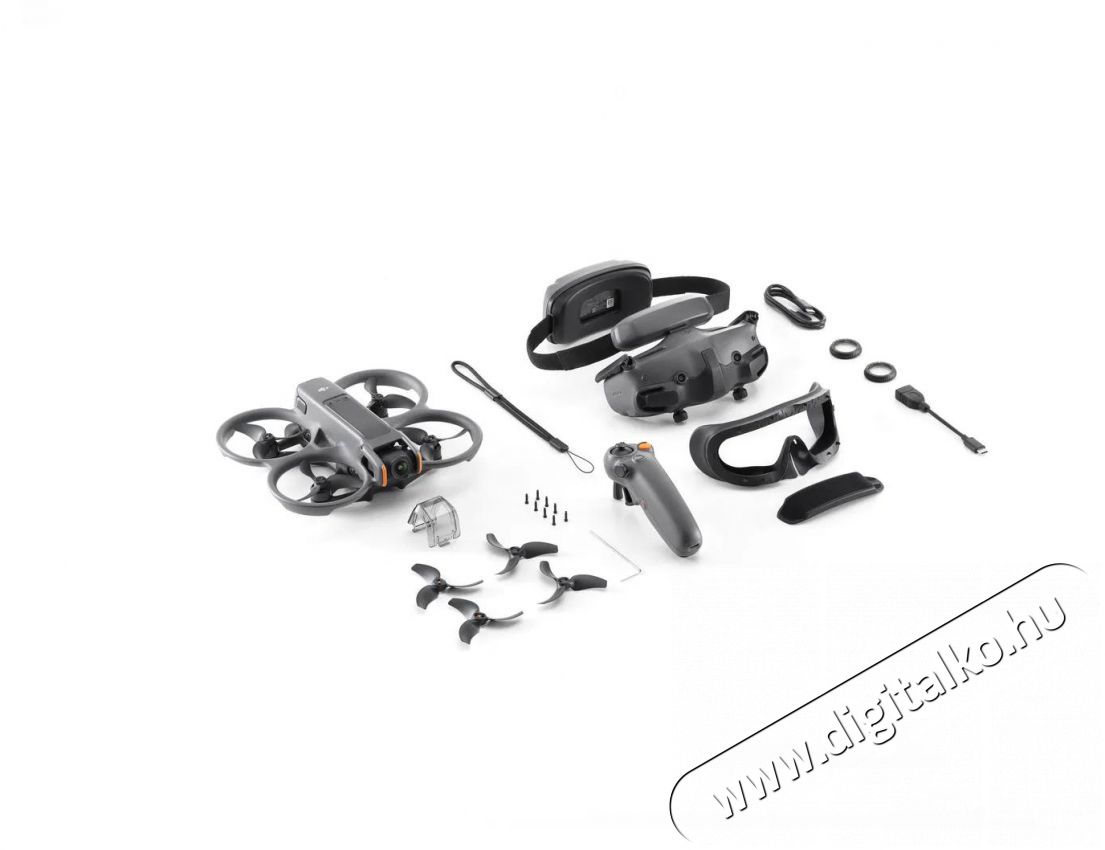 DJI Avata 2 Fly More Combo (Single Battery) F&eacute;nyk&eacute;pezőg&eacute;p / kamera - Dr&oacute;n - Dr&oacute;n - 505828
