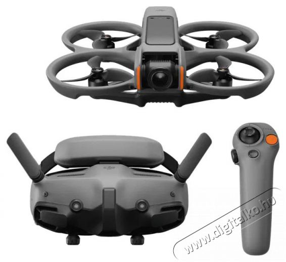 DJI Avata 2 Fly More Combo (Single Battery) F&eacute;nyk&eacute;pezőg&eacute;p / kamera - Dr&oacute;n - Dr&oacute;n - 505828