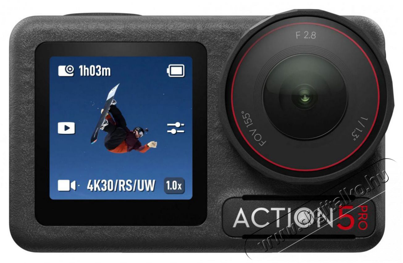 DJI Osmo Action 5 Pro Adventure Combo F&eacute;nyk&eacute;pezőg&eacute;p / kamera - Sport kamera - 4K felbont&aacute;s&uacute; - 519955