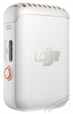 DJI Mic 2 (1 TX, Platinum White) Fotó-Videó kiegészítők - Mikrofon - Fotó-videó mikrofon - 524640