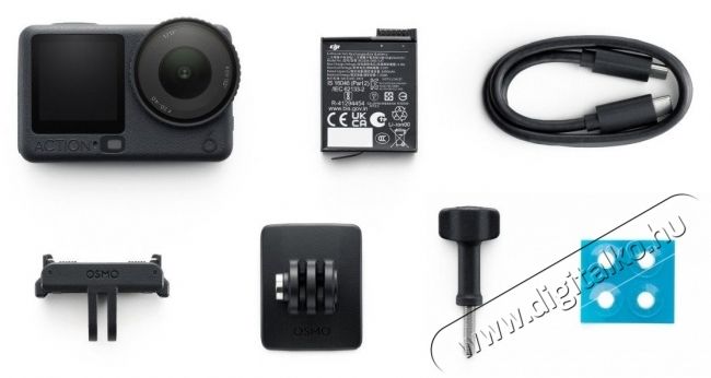 DJI Osmo Action 6 Standard Combo (CP.OS.00000505.03) F&eacute;nyk&eacute;pezőg&eacute;p / kamera - Sport kamera - 4K felbont&aacute;s&uacute; - 538308