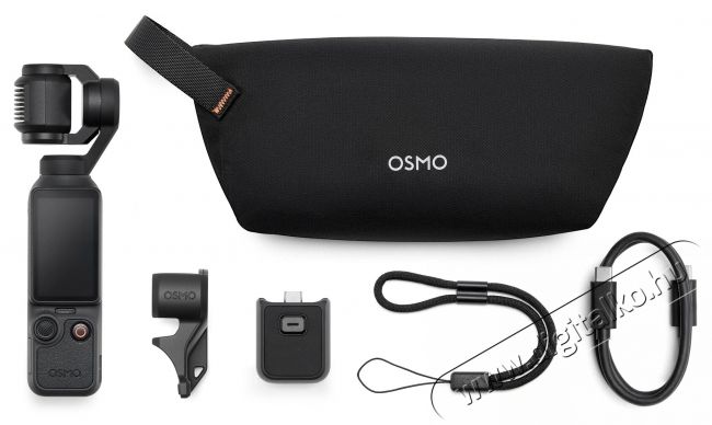 DJI Osmo Pocket 4 Standard Combo (CP.OS.00000545.05) F&eacute;nyk&eacute;pezőg&eacute;p / kamera - Sport kamera - 4K felbont&aacute;s&uacute; - 538309