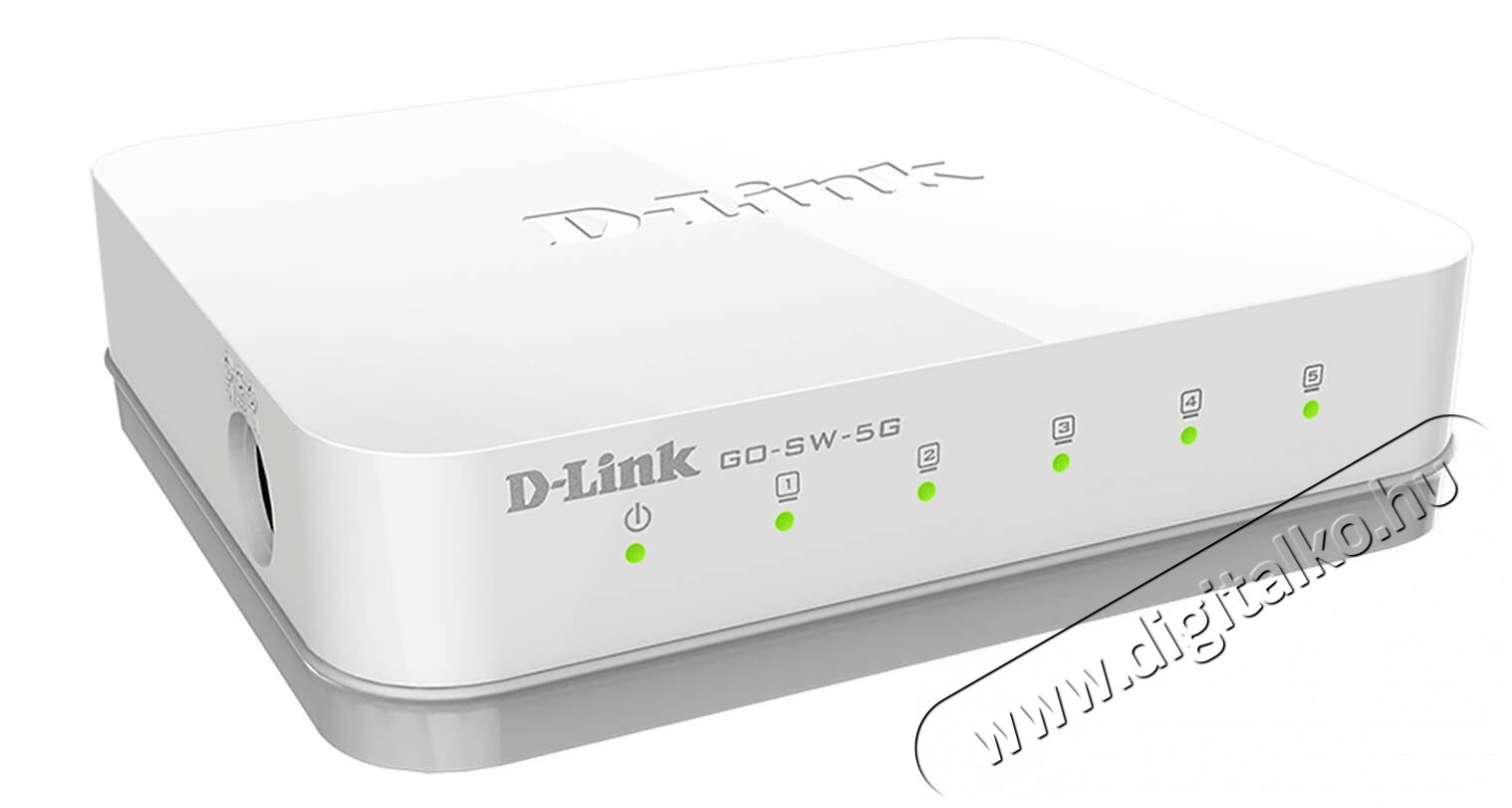 D-Link GO-SW-5G 5 port 10/100/1000MBPS COP gigabit switch Iroda &eacute;s sz&aacute;m&iacute;t&aacute;stechnika - H&aacute;l&oacute;zat - Switch - 316773