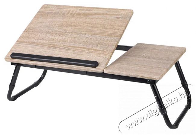 DOCHTMANN Modern laptop asztal 58 &times; 38 &times; 21 cm, fa, f&eacute;m Iroda &eacute;s sz&aacute;m&iacute;t&aacute;stechnika - Egy&eacute;b sz&aacute;m&iacute;t&aacute;stechnikai term&eacute;k - 518314