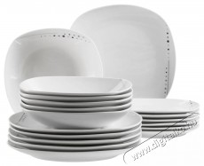 DOMESTIC &eacute;tkezőgarnit&uacute;ra FADILLA 18 db Konyhai term&eacute;kek - &Eacute;tk&eacute;szlet - T&aacute;ny&eacute;r k&eacute;szlet - 504731