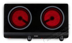 Domo DO339KP Konyhai term&eacute;kek - S&uuml;tő-főzőlap, tűzhely (szabadon&aacute;ll&oacute;) - Elektromos főzőlap (szabadon&aacute;ll&oacute;) - 529369