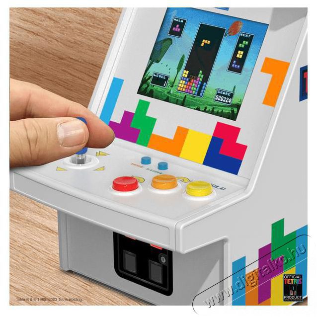 DREAMGEAR My Arcade DGUNL-7025 Tetris Micro Player Pro Pro Retro Arcade 6.75 Hordothat&oacute; J&aacute;t&eacute;kkonzol Iroda &eacute;s sz&aacute;m&iacute;t&aacute;stechnika - Egy&eacute;b sz&aacute;m&iacute;t&aacute;stechnikai term&eacute;k - 498062