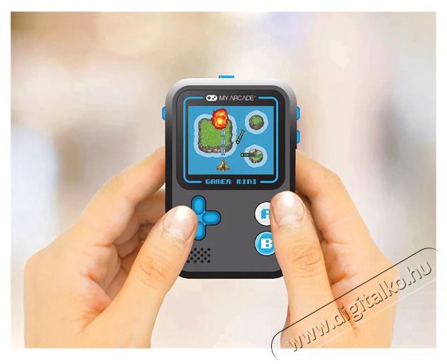 DREAMGEAR My Arcade DGUN-3926 Gamer Mini Classic 160in1 fekete-k&eacute;k hordozhat&oacute; k&eacute;zikonzol Iroda &eacute;s sz&aacute;m&iacute;t&aacute;stechnika - J&aacute;t&eacute;k konzol - Kontroller - 499118