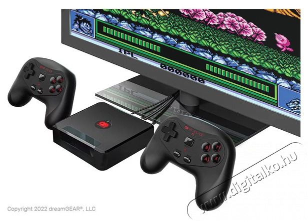 DREAMGEAR My Arcade DGUNL-4144 Data East And Jaleco Hits Gamestation Wireless HD 250+ Retro j&aacute;t&eacute;kkonzol Iroda &eacute;s sz&aacute;m&iacute;t&aacute;stechnika - J&aacute;t&eacute;k konzol - Kontroller - 499119