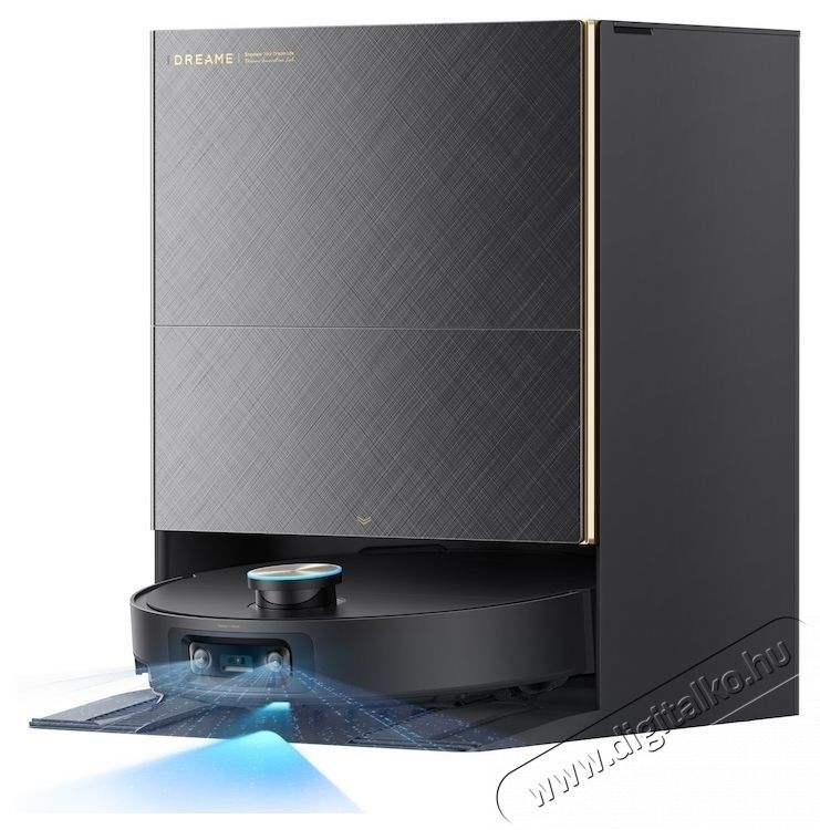 DREAME X60 Ultra Complete RLX87DE-BK, Fekete H&aacute;ztart&aacute;s / Otthon / K&uuml;lt&eacute;r - Porsz&iacute;v&oacute; / takar&iacute;t&oacute;g&eacute;p - Robotporsz&iacute;v&oacute; - 536378