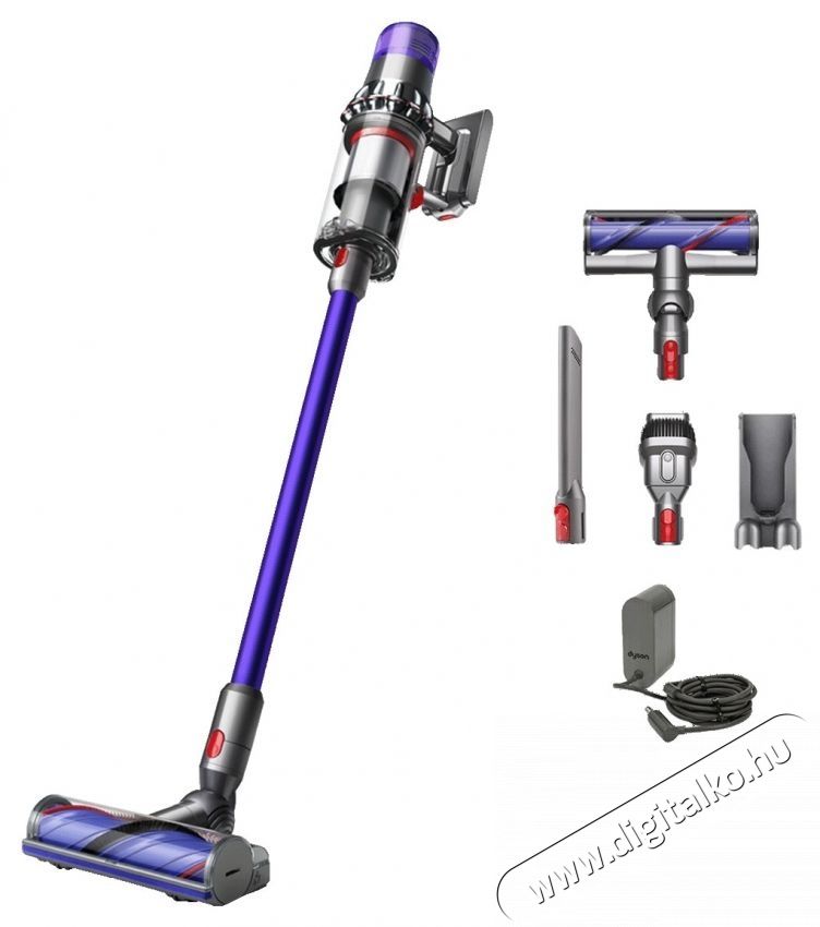 Dyson V11 Advanced 479333-01 F&uuml;ggőleges porsz&iacute;v&oacute;, 545 W, 0,76 l, 60 perc auton&oacute;mia, nikkel/lila H&aacute;ztart&aacute;s / Otthon / K&uuml;lt&eacute;r - Porsz&iacute;v&oacute; / takar&iacute;t&oacute;g&eacute;p - K&eacute;zi / &aacute;ll&oacute; porsz&iacute;v&oacute; - 536381