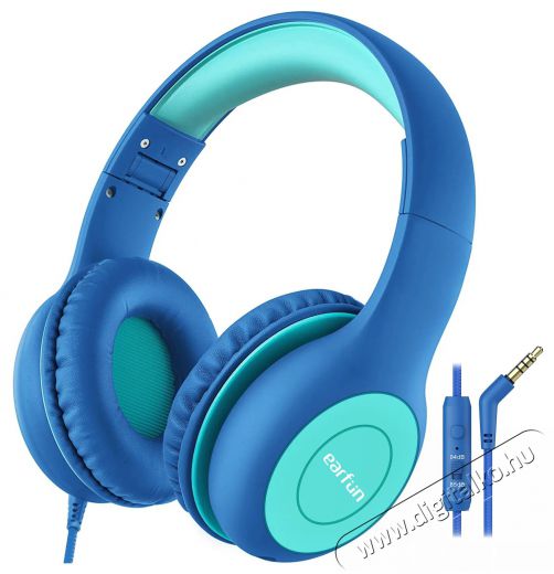 EARFUN K1, k&eacute;k-z&ouml;ld Audio-Video / Hifi / Multim&eacute;dia - F&uuml;l &eacute;s Fejhallgat&oacute;k - Fejhallgat&oacute; - 509934