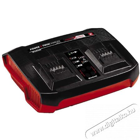 Einhell POWER-X-TWINCHARGER 3A Akkut&ouml;ltő Akkuk &eacute;s t&ouml;ltők - Li-ion akkumul&aacute;tor &eacute;s t&ouml;ltő (ut&aacute;ngy&aacute;rtott) - T&ouml;ltő - 352445