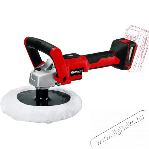 Einhell CE-CP 18/180 LI E-SOLO akkus pol&iacute;roz&oacute; &eacute;s csiszol&oacute; g&eacute;p H&aacute;ztart&aacute;s / Otthon / K&uuml;lt&eacute;r - Szersz&aacute;m - Csiszol&oacute; g&eacute;p - 378305