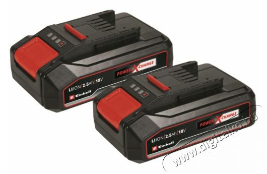 Einhell 4511526 5,2Ah PXC-Twinpack 2 db-os akkumul&aacute;tor szett H&aacute;ztart&aacute;s / Otthon / K&uuml;lt&eacute;r - Szersz&aacute;m - Li-ion akkumul&aacute;tor szersz&aacute;mokhoz - 389657