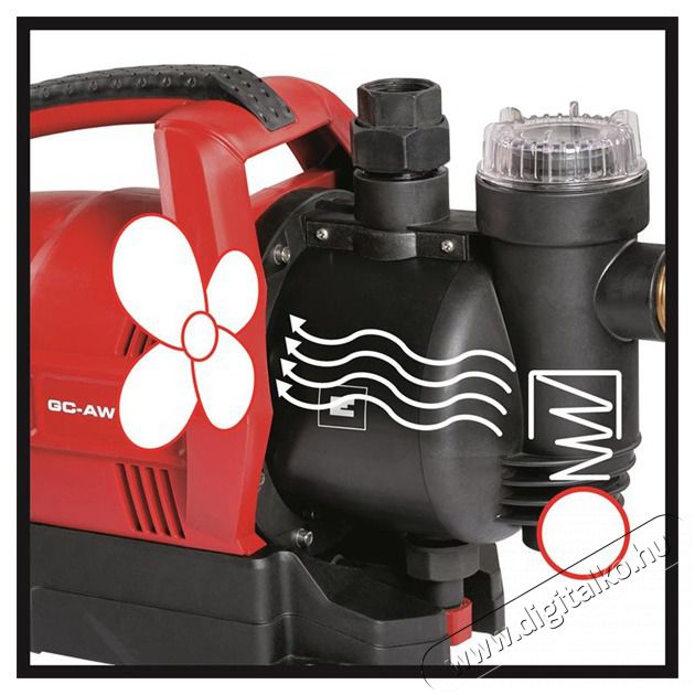 Einhell GC-AW 6333 Automata h&aacute;zi v&iacute;zmű (4176730) H&aacute;ztart&aacute;s / Otthon / K&uuml;lt&eacute;r - K&uuml;lt&eacute;r / kerti term&eacute;k / grill - Szivatty&uacute; - 352281