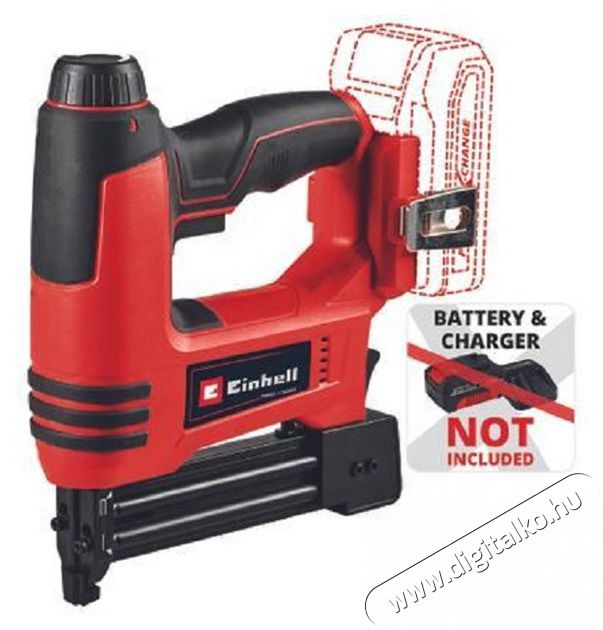 Einhell 4257790 PXC TE-CN 18 Li-Solo akku &eacute;s t&ouml;ltő n&eacute;lk&uuml;l akkumul&aacute;toros tűzőg&eacute;p H&aacute;ztart&aacute;s / Otthon / K&uuml;lt&eacute;r - Szersz&aacute;m - Egy&eacute;b szersz&aacute;m - 415574