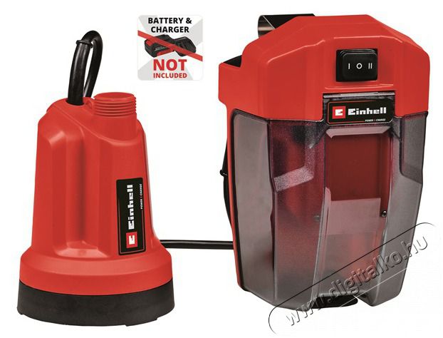 Einhell GE-SP 18 LL Li - Solo akkus b&uacute;v&aacute;rszivatty&uacute; H&aacute;ztart&aacute;s / Otthon / K&uuml;lt&eacute;r - K&uuml;lt&eacute;r / kerti term&eacute;k / grill - Szivatty&uacute; - 442209
