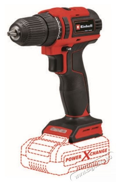 Einhell TE-CD 18/40 Li BL-Solo akkus f&uacute;r&oacute;-csavaroz&oacute; H&aacute;ztart&aacute;s / Otthon / K&uuml;lt&eacute;r - Szersz&aacute;m - Csavarh&uacute;z&oacute; / kulcs / f&uacute;r&oacute; / szersz&aacute;m k&eacute;szlet - 445884