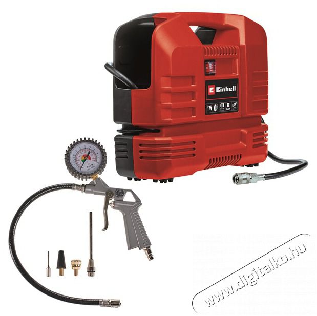 Einhell 4020660 TC-AC 190 OF Set kompresszor H&aacute;ztart&aacute;s / Otthon / K&uuml;lt&eacute;r - Szersz&aacute;m - Kompresszor - 456170