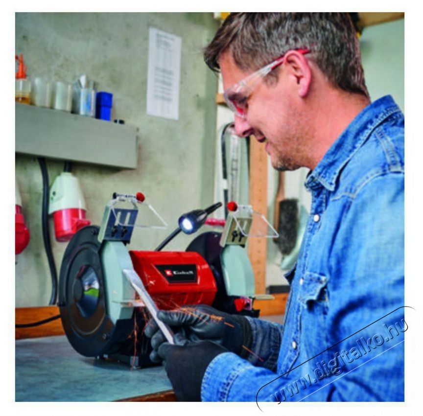 Einhell TC-BG 150 kettős k&ouml;sz&ouml;rű H&aacute;ztart&aacute;s / Otthon / K&uuml;lt&eacute;r - Szersz&aacute;m - K&ouml;sz&ouml;rű - 444916