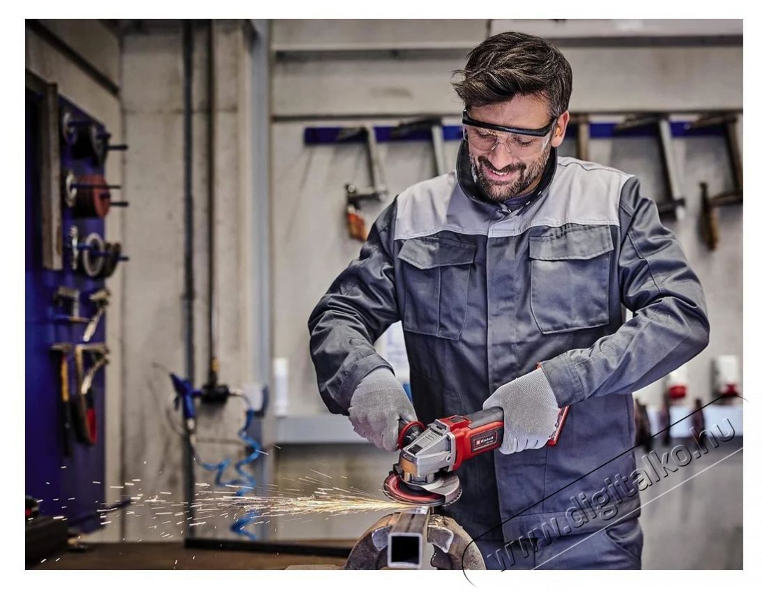 Einhell TE-AG 18/115-2 LI - SOLO AKKUS SAROKCSISZOL&Oacute; H&aacute;ztart&aacute;s / Otthon / K&uuml;lt&eacute;r - K&uuml;lt&eacute;r / kerti term&eacute;k / grill - S&ouml;v&eacute;ny / k&eacute;zi fű &eacute;s lomb v&aacute;g&oacute; - 516697