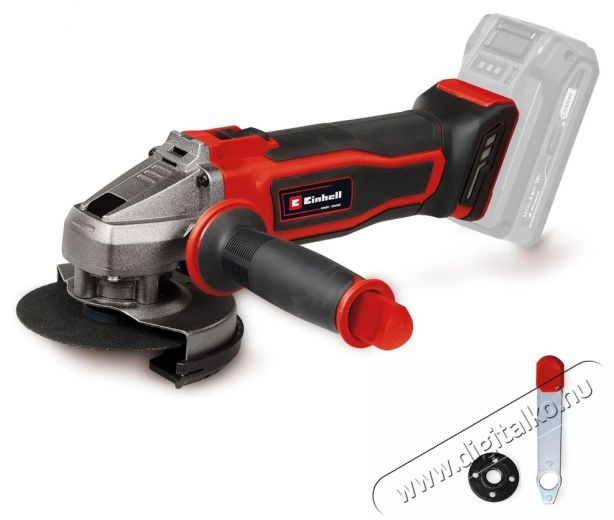 Einhell TE-AG 18/115-2 LI - SOLO AKKUS SAROKCSISZOL&Oacute; H&aacute;ztart&aacute;s / Otthon / K&uuml;lt&eacute;r - K&uuml;lt&eacute;r / kerti term&eacute;k / grill - S&ouml;v&eacute;ny / k&eacute;zi fű &eacute;s lomb v&aacute;g&oacute; - 516697